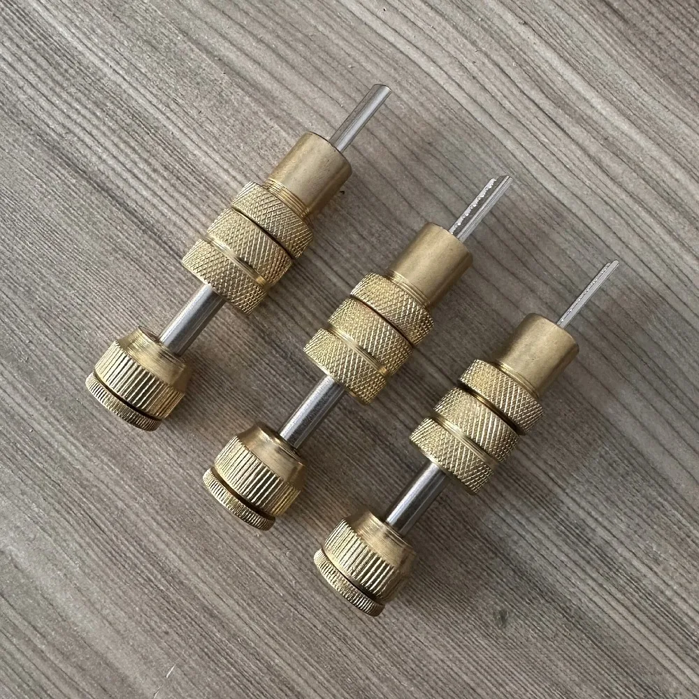 New GOSO Original Two-Row Semi Circle Keyway 11 Pins Dimple A.B KABA Locksmith Toolkit Tools Spring Loaded Bump Lock Tools
