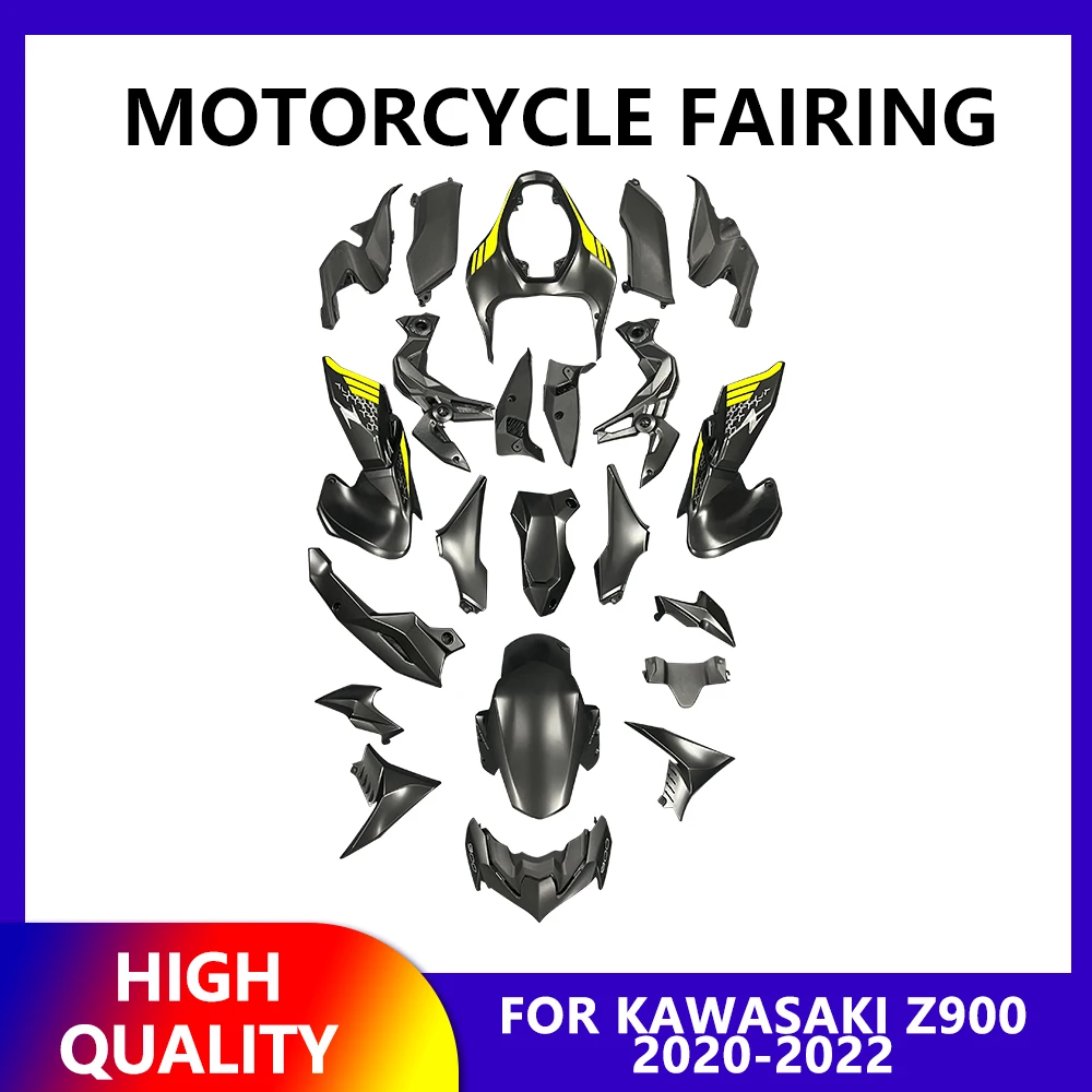 Motorcycle Shell Fairing for Kawasaki Z900 Z 900 2020 2021 2022 Cool Housing Protective Cover Fairings Set ABS Plastic