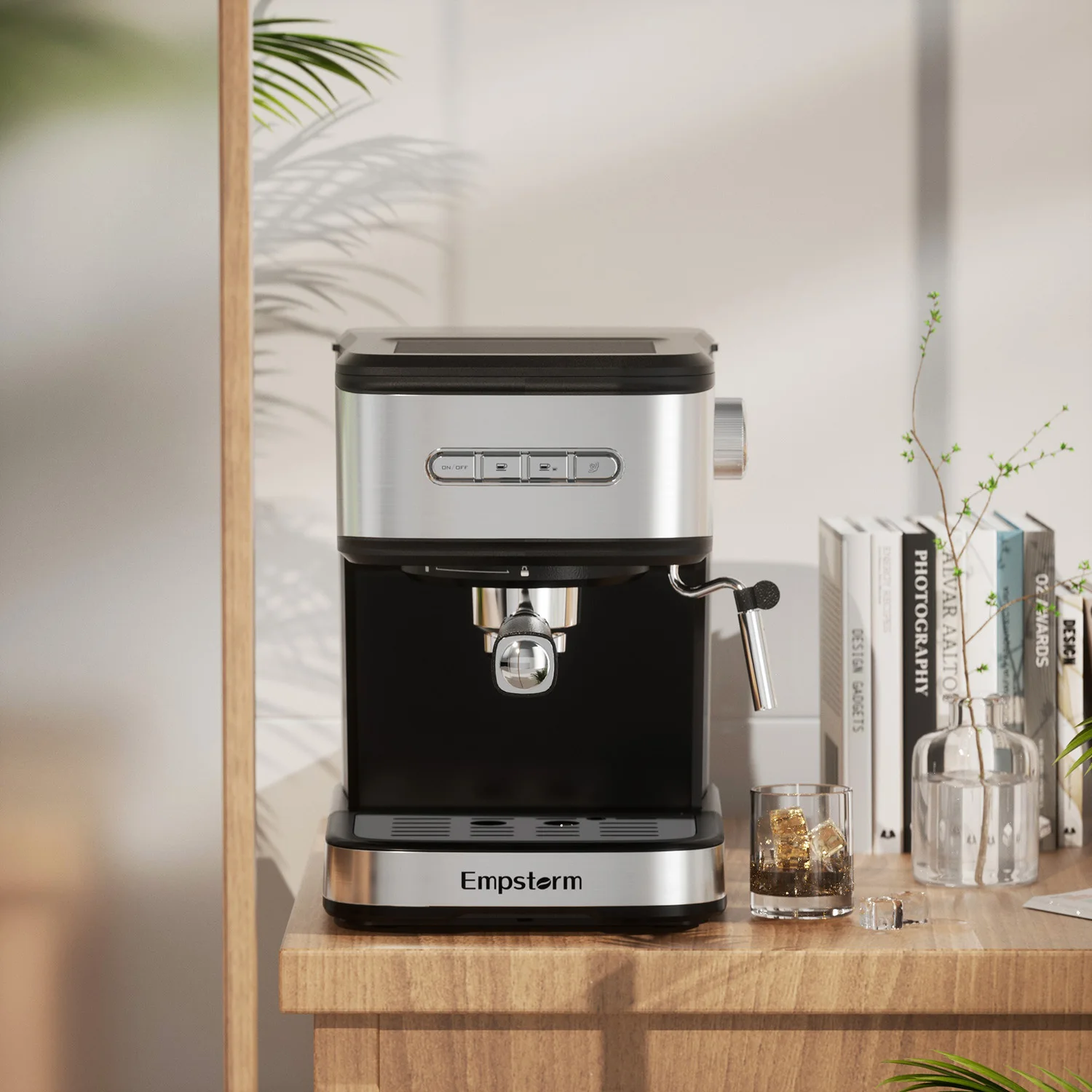 Empstorm 01E Professional 20bar Semi-Automatic Coffee Maker Manual Espresso Discount Coffee Machine For Nespresso Capusles