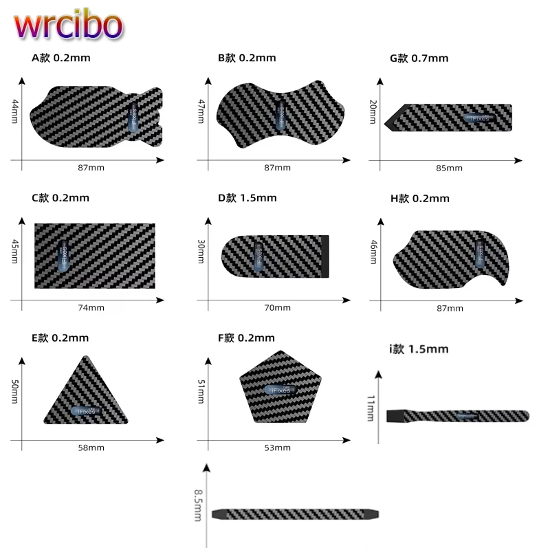 iFixes Carbon Fiber Opening Tool High temperature resistance LCD Screen Disassembly Card Phone Repair Tools Kit