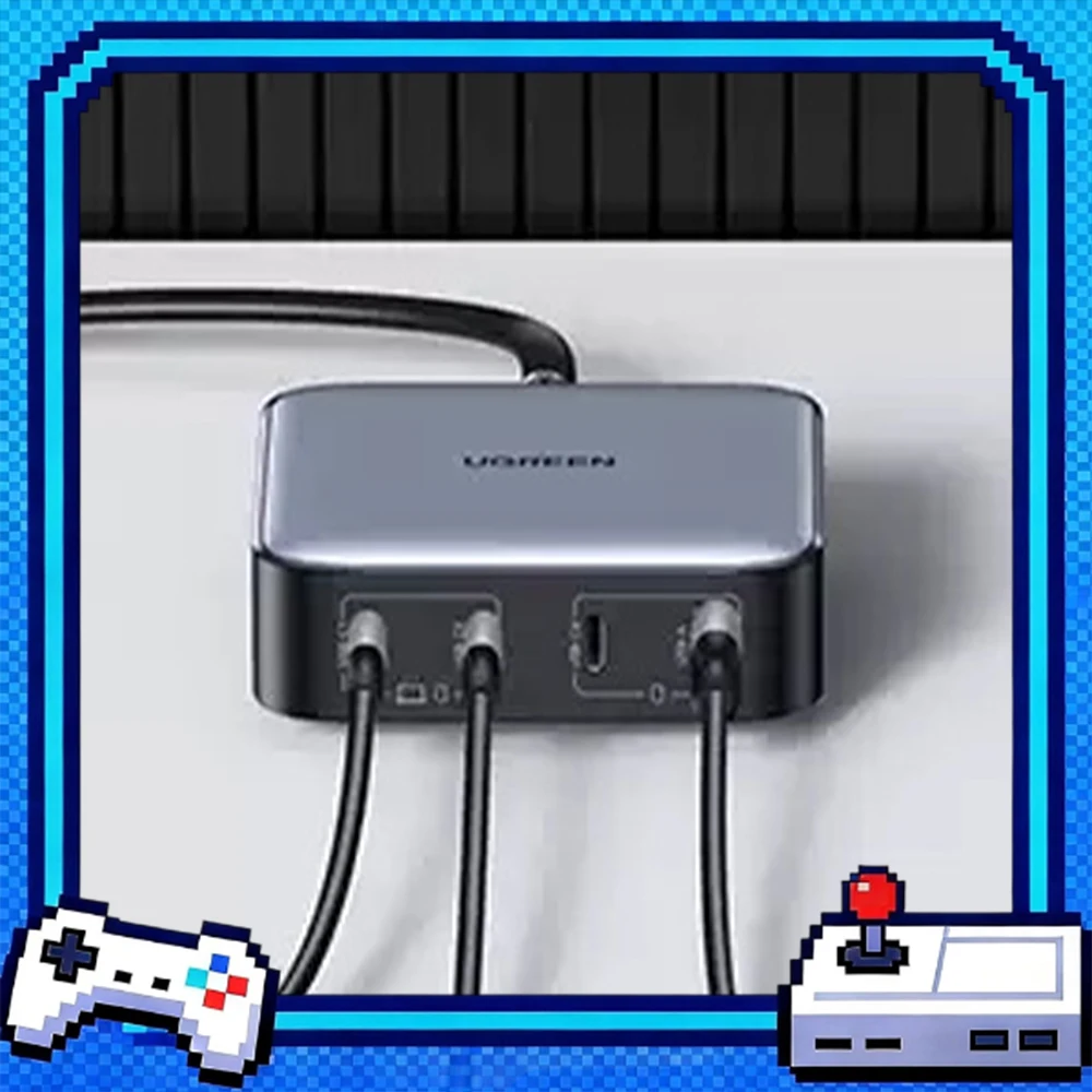 ugreen-cd327-100w-gallium-nitride-charger-head-pd-fast-charging-head-laptop-tablet-multi-port-plug-desktop-charging-station