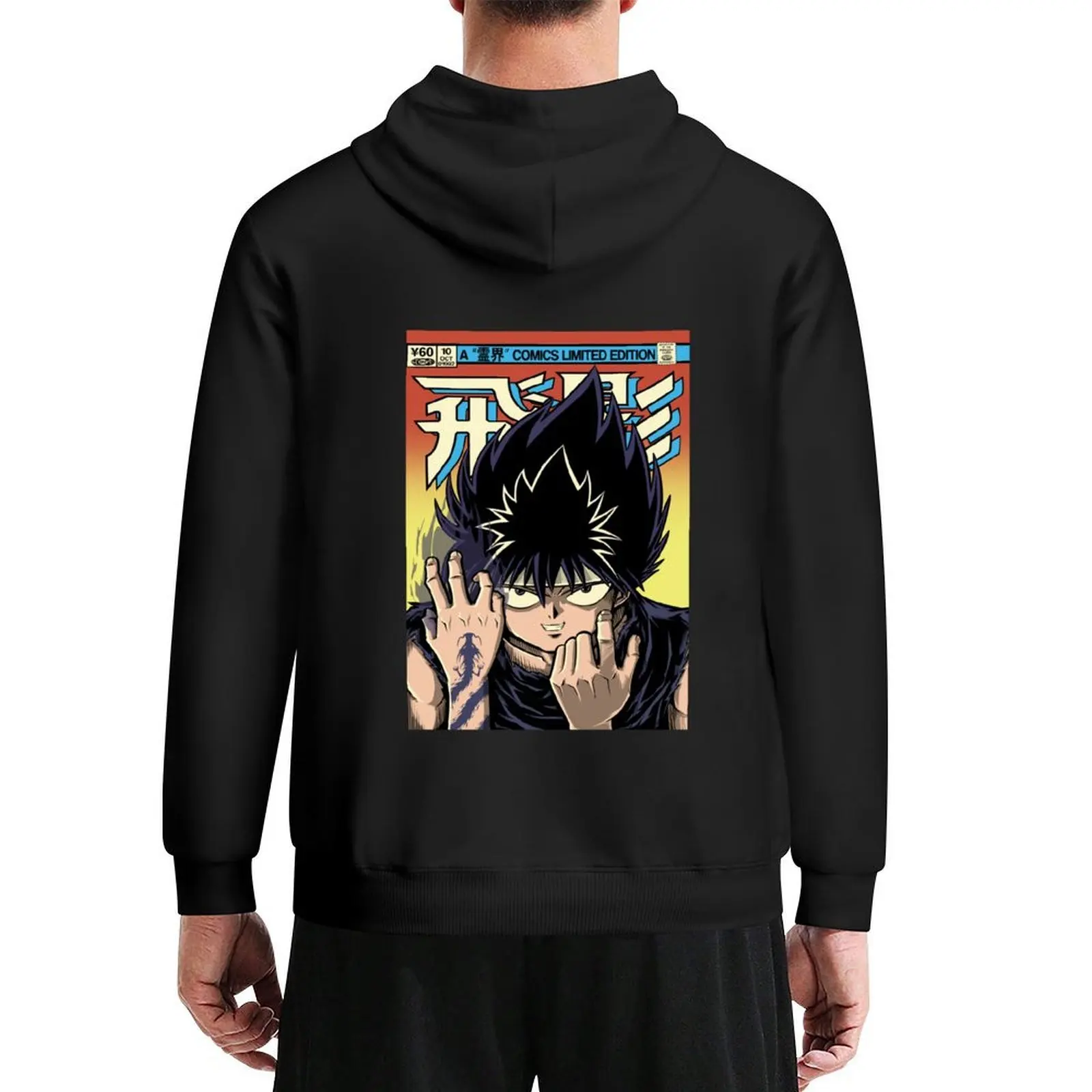 

HIEI #1 Hoodie autumn new products men's winter sweater aesthetic clothing men's coat graphic hoodies