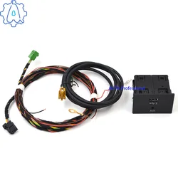 아우디 Q2 A3 S3 RS3 Carplay 스위치 USB AUX 오디오 소스 인터페이스 8V0 035 708 8V 0035708