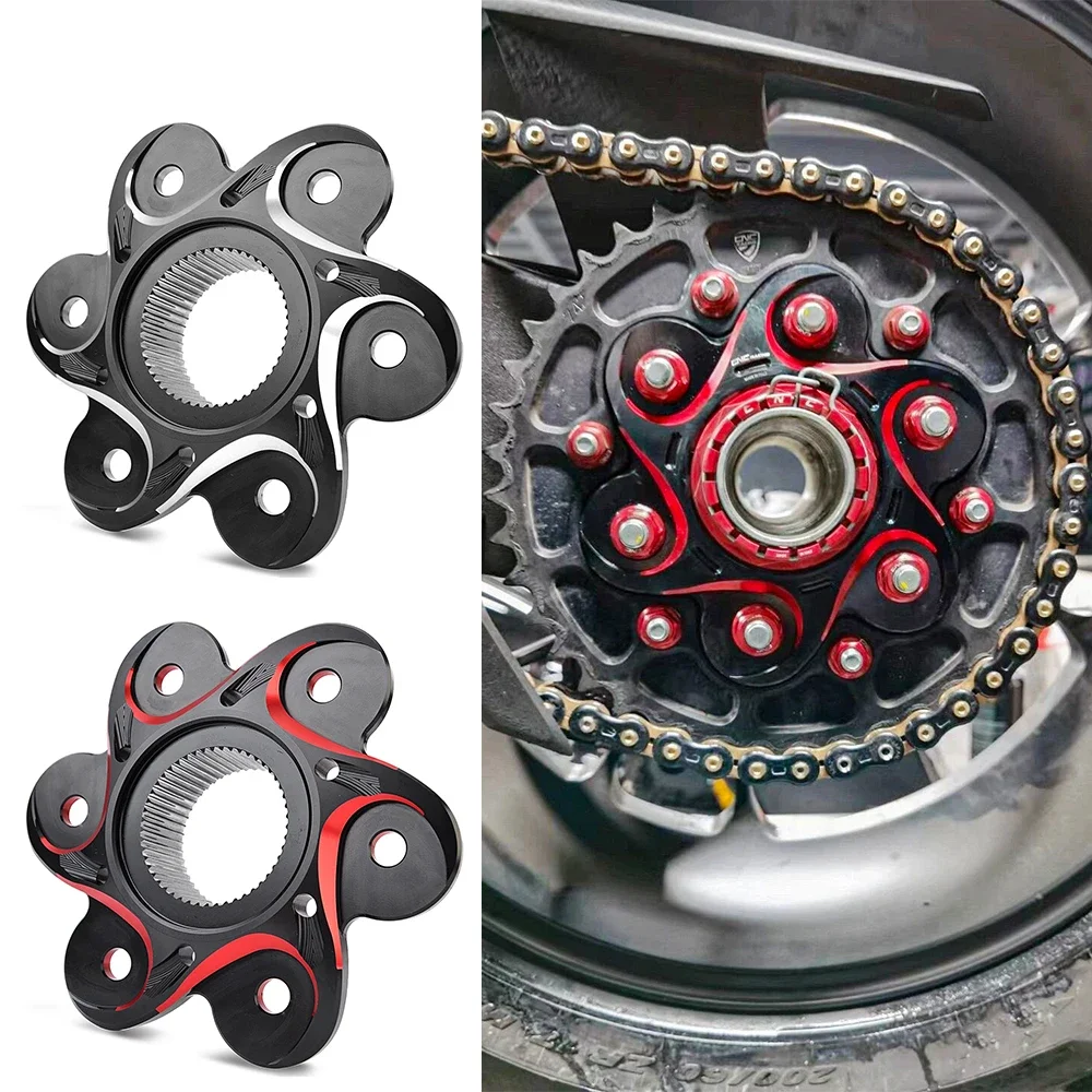 

Motorcycle Rear Sprocket Cover Drive Flange Cover for DUCATI Diavel 1260 V2 V4 All Year Monster 1200/1200S/1200R All Year