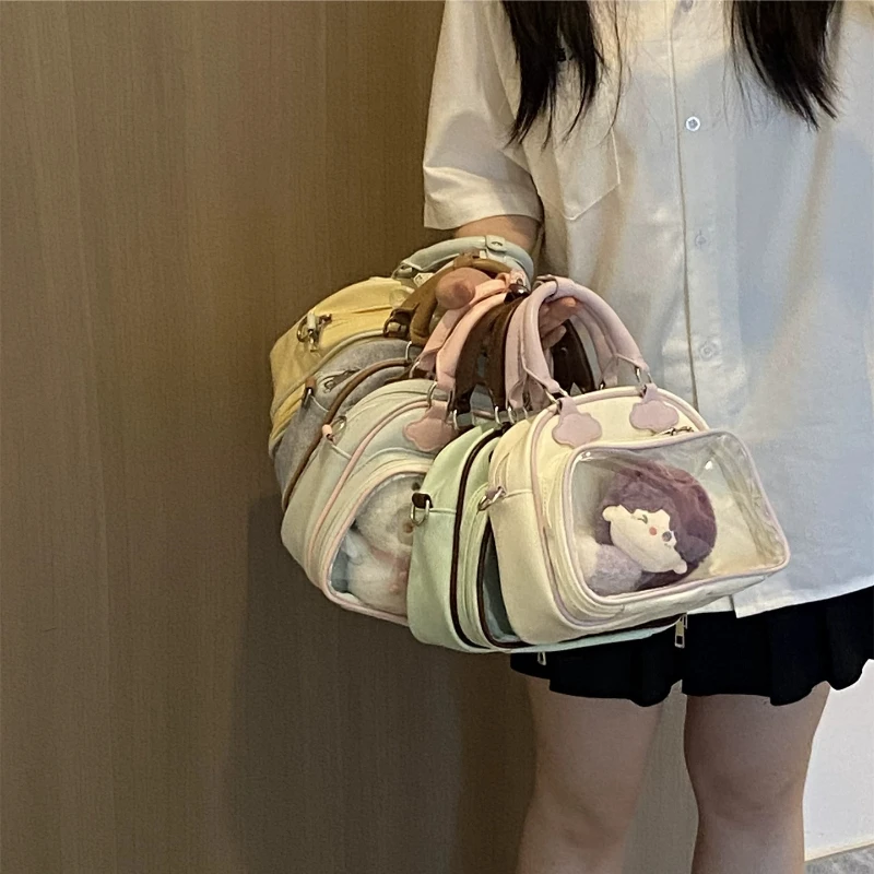 Japanese Original Girl Cloud Lta Bag Daily Versatile Small Food Backpack 10cm Baby Bag Crossbody Shoulder Backpacks for Women