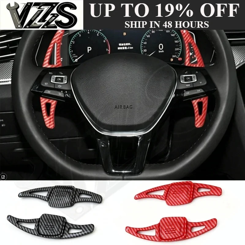For Skoda Octavia A7 MK3 5E RS VRS Superb B8 Scala Karoq Kodiaq Car Steering Wheel Skoda Paddle Shift Extend Shifter Accessories