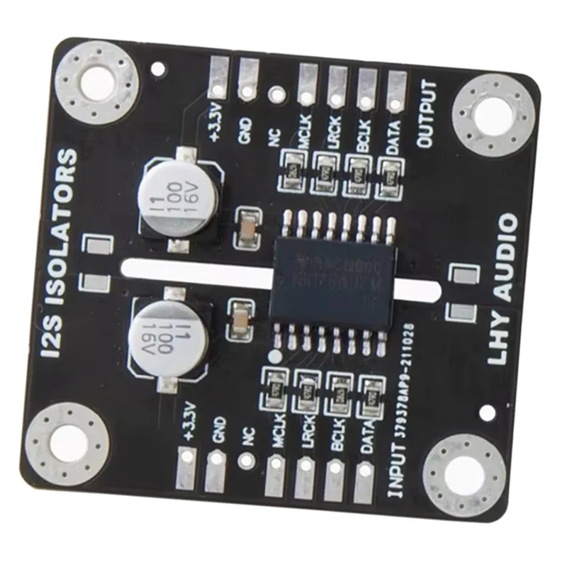 Placa IIS CABE-I2S, placa de aislamiento de señal I2S IIS, interfaz de Audio Digital Pchifi para eliminar interferencias y ruido separado