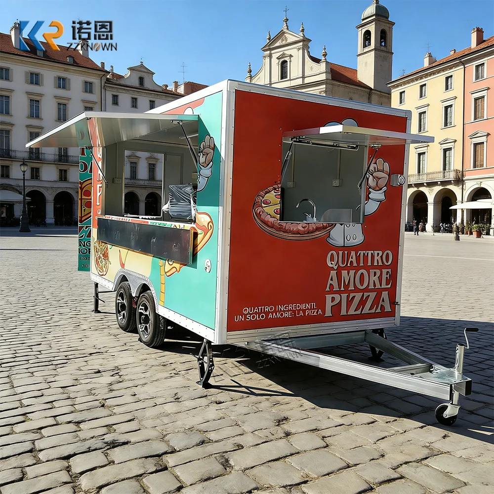 

Коммерческий кофейный трейлер, передвижная кухня для хот-догов, фудтрак, тележки для продажи еды и полностью оборудованные кухонные прицепы