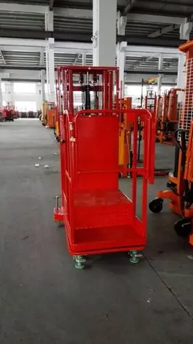 200kg 2700mm 3300mm 4000mm 4500mm Semi Electric Order Picker