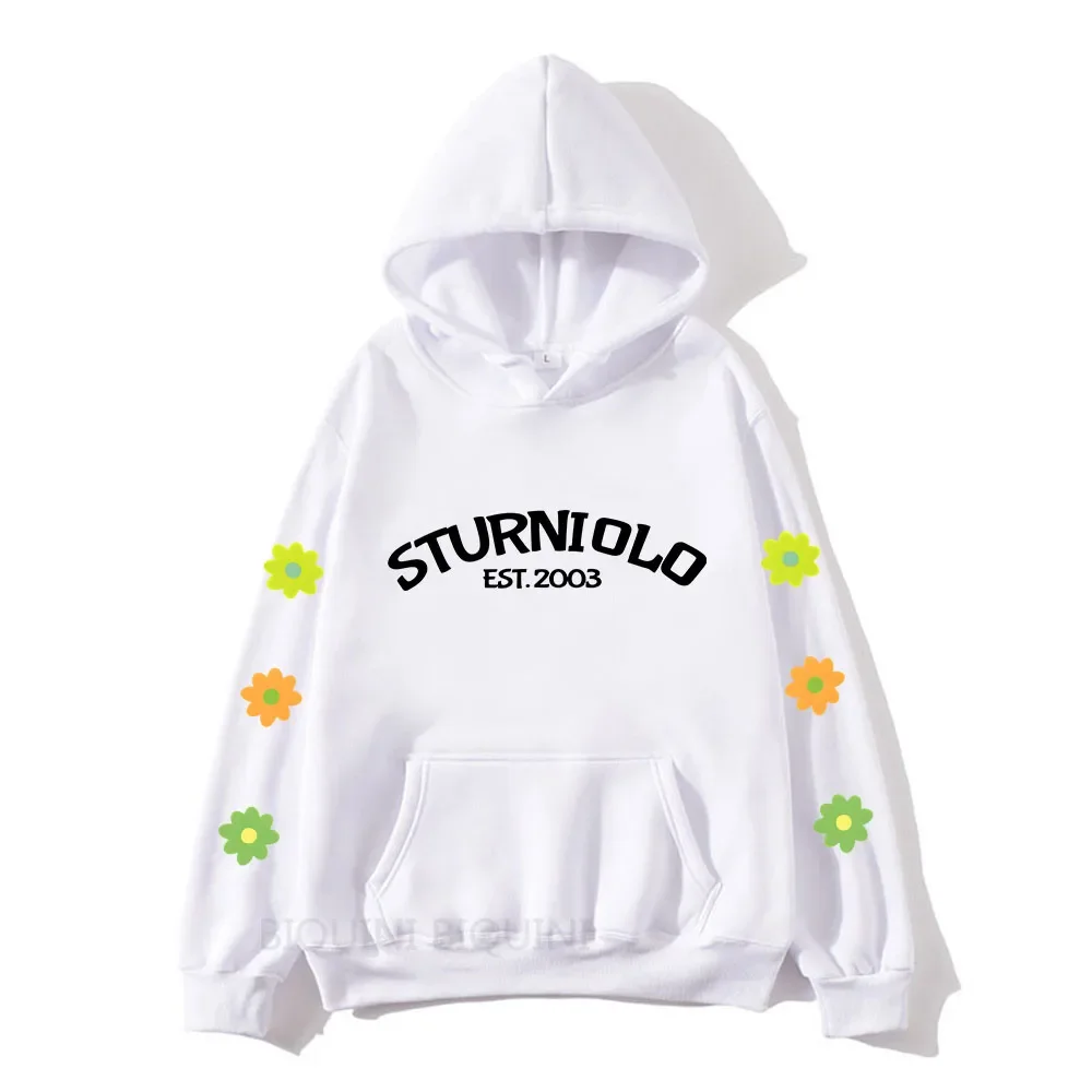 

2024 Sturniolo Triplets Let's Trip Hoodies Flowers Graphic Printing Mens Sweatshirt Casual Long Sleeve Winter Pullovers With Hoo