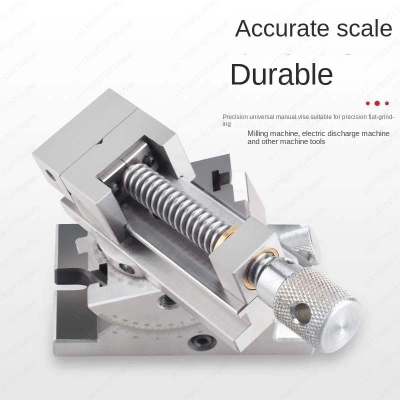 High precision QGG manual flat mouth pliers grinding machine with small pliers fixture batch 23456 inch right angle table vice