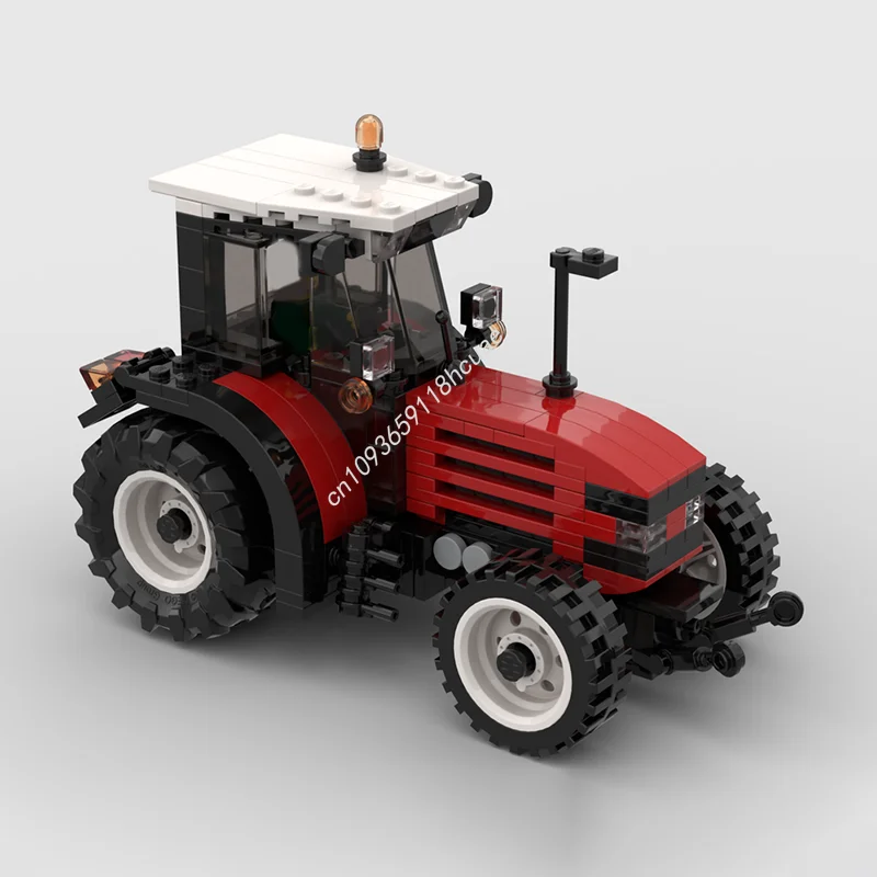 317 個 MOC SAME タイタンファームトラクターシティファームドモデルビルディングおもちゃブロッククリスマスギフト建設アイデアブリックキッズ誕生日