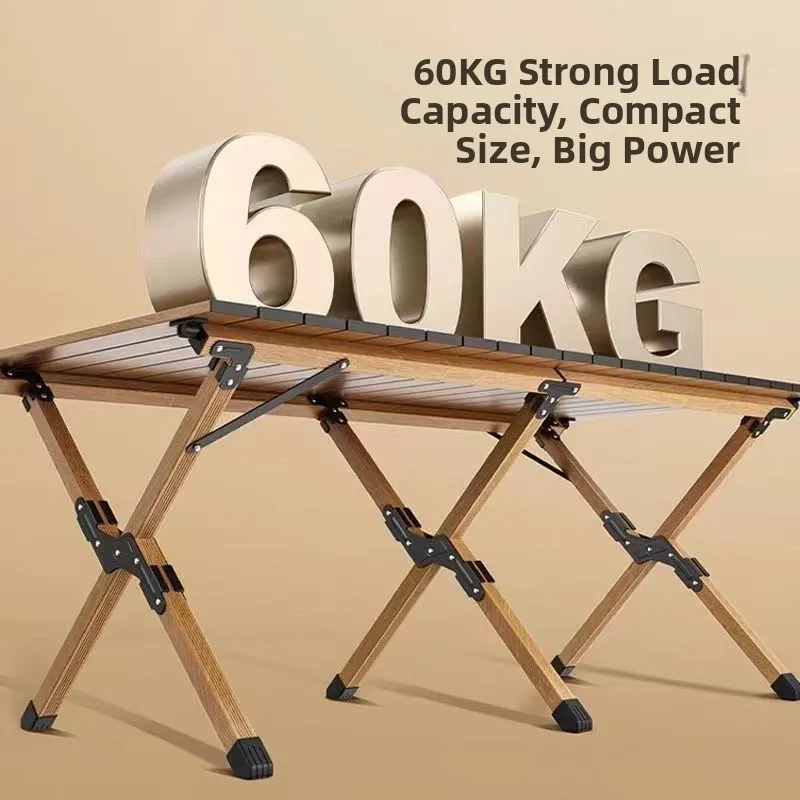 

Portable Outdoor Folding Table Chair Set Egg Roll Table Picnic Barbecue Self-Driving Cam Beach Picnic Furniture