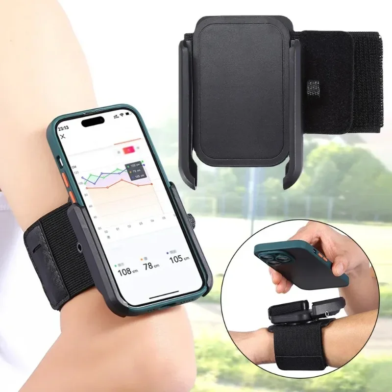 

360°Rotatable New Wristband Phone Holder for Smartphone Running Armband for Hiking Biking Walking Universal Sports Wristband