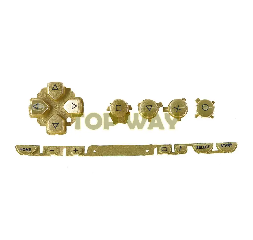 10 set pulsante Home multicolore sinistro destro Seleziona pulsanti Strat Set D-pad per sostituzione console PSP 1000 PSP1000