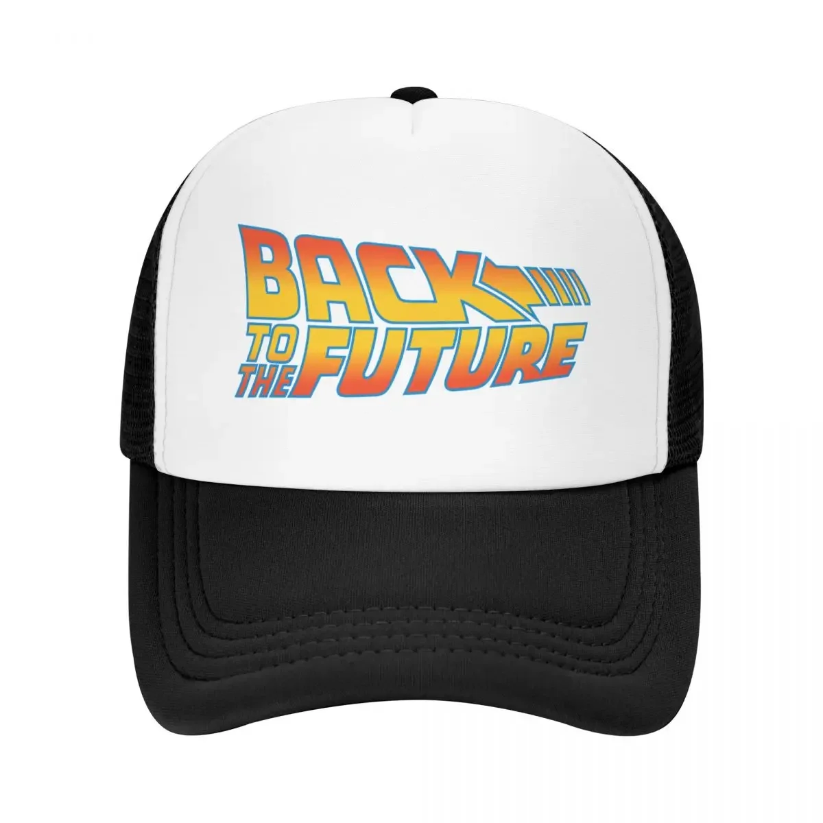 

Classic Back To The Future Trucker Hat for Men Women Personalized Adjustable Unisex Baseball Cap Summer Hats Snapback Caps