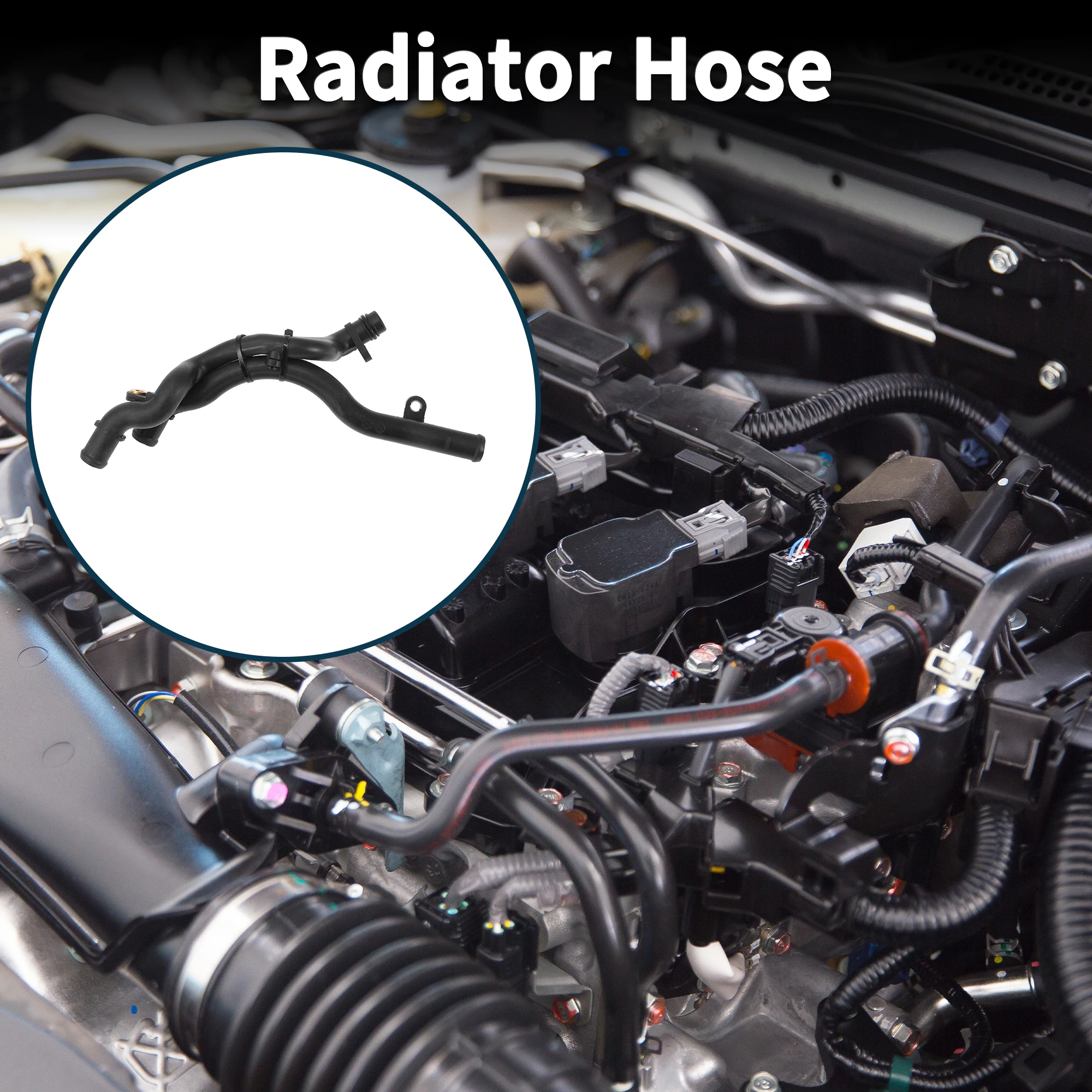 

UXCELL Шланг радиатора, трубка охлаждающей жидкости для Audi Q5 2009-2012 No.06E121044AF/06E121044E