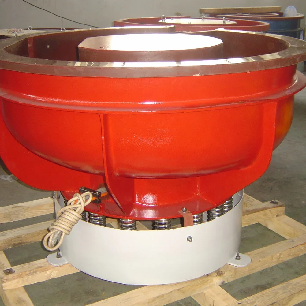 High Speed Vibratory Finishing Machine Vibration Tumbler Bowl Vibratory Deburring machine