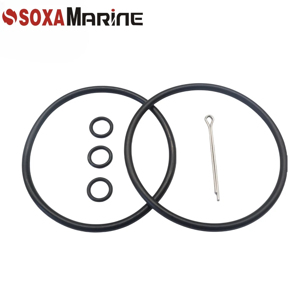 Lower Unit Gearbox Oil Seal Kit for Honda BF8 BF10 BF15 BF20 Outboard 91351-ZV4-003 91252-ZW9-003 91251-935-004 image 6