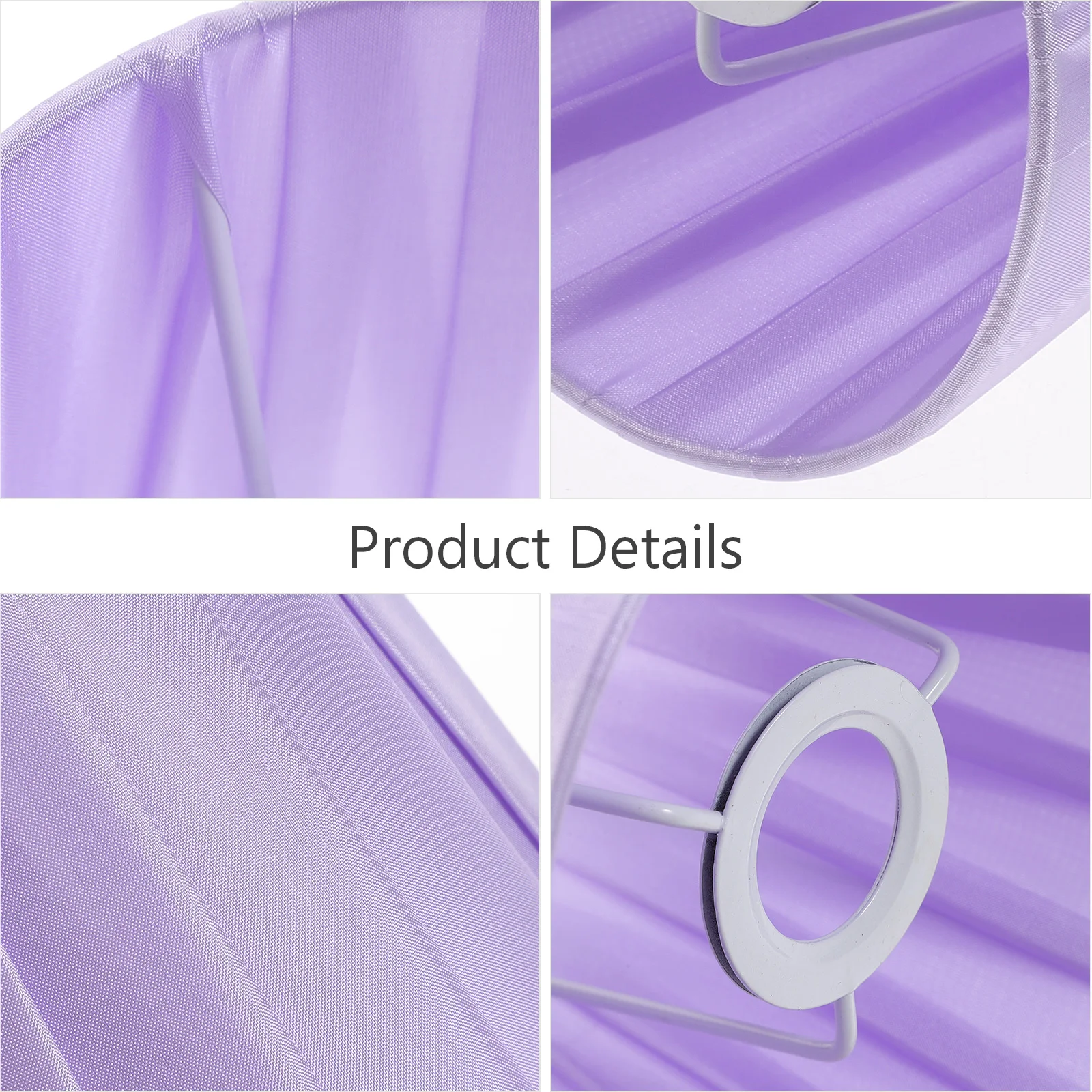 

Ceiling Lamp Shades Accessories Purple Iron Cloth For Floor Table Lamps Bedroom Living Room Modern Small Replacement