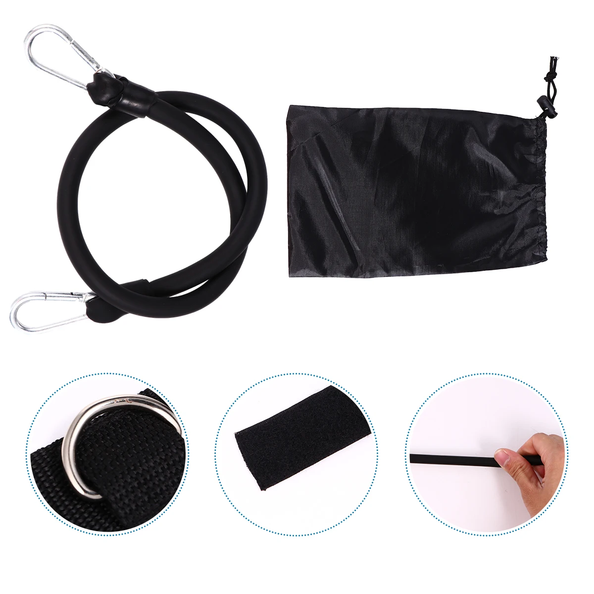 

Training Rope Fitness Machine Elastic Pull Gym Accessories Volleyball Trainer Equipment Yoga Durable Exercise Emulsion
