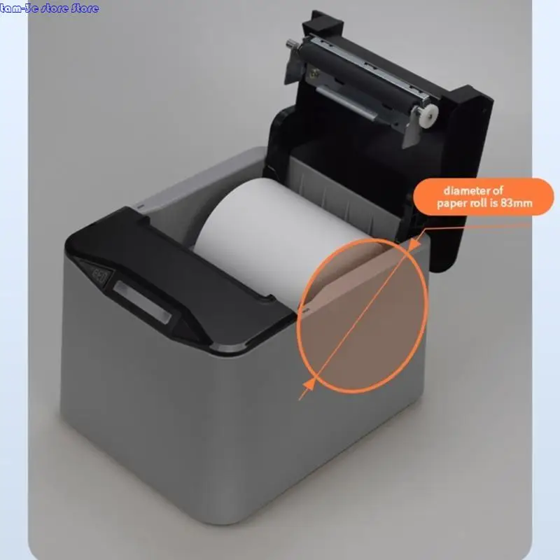 D0UA 주방 식당 프린터 80mm 자동 절단기 열 영수증 청구서 티켓