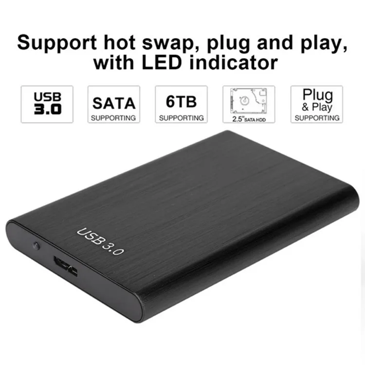 Lenovo Portable High-speed  2TB SSD 8TB External Hard Drive Mass Storage USB 3.0 Interface Storage for Laptops Computer Notebook