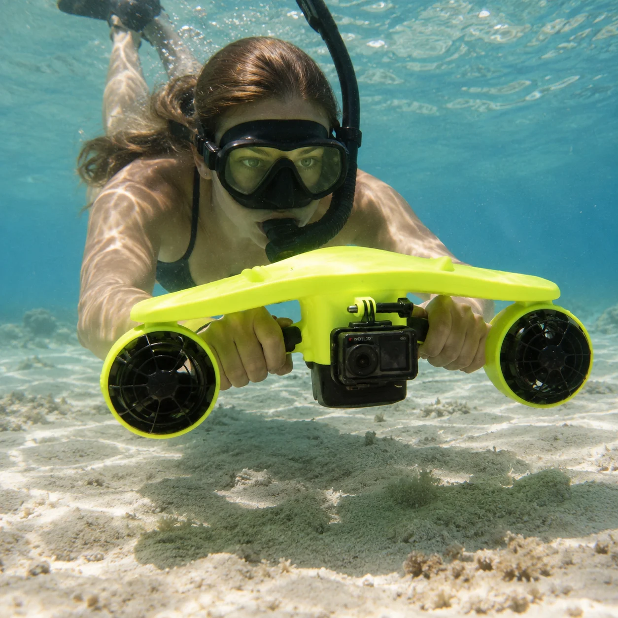 High Power Electric Outdoor Water Scooter Easy Carry Professional Thruster For Diving Swimming And Underwater Shooting Use