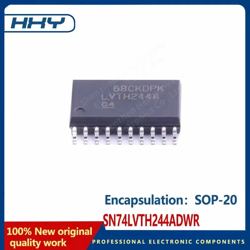 10PCS SN74LVTH244ADWR encapsulates the SOP-20 logical buffer