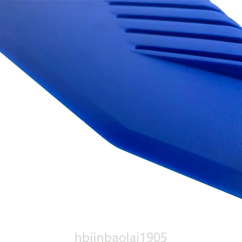 Blue Wallpaper Scraper Professional Tool Sturdy DIY Plastic Handle Polygon Work for Plastering Trowel Pressing Wallpaper
