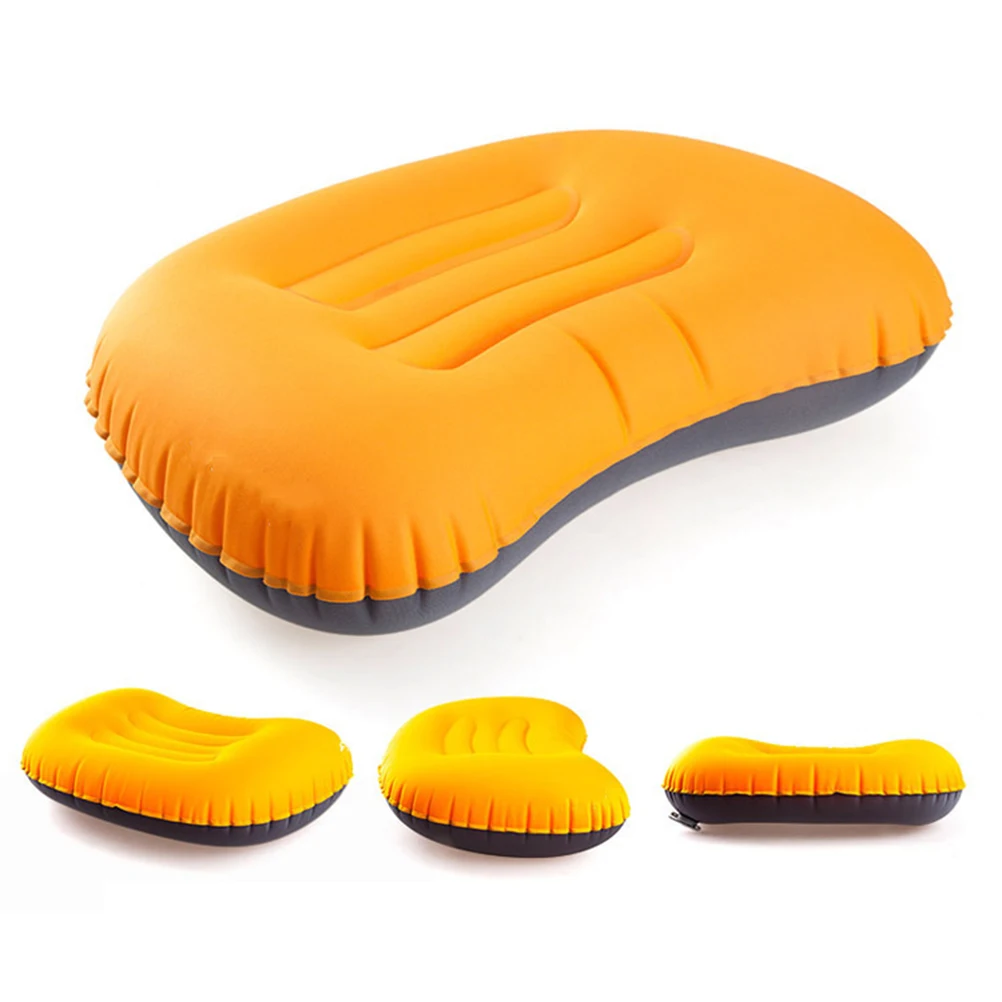 

Inflatable Travel Pillow for Camping Napping Inflatables Pillows Sleeping Portable Cushions Compact