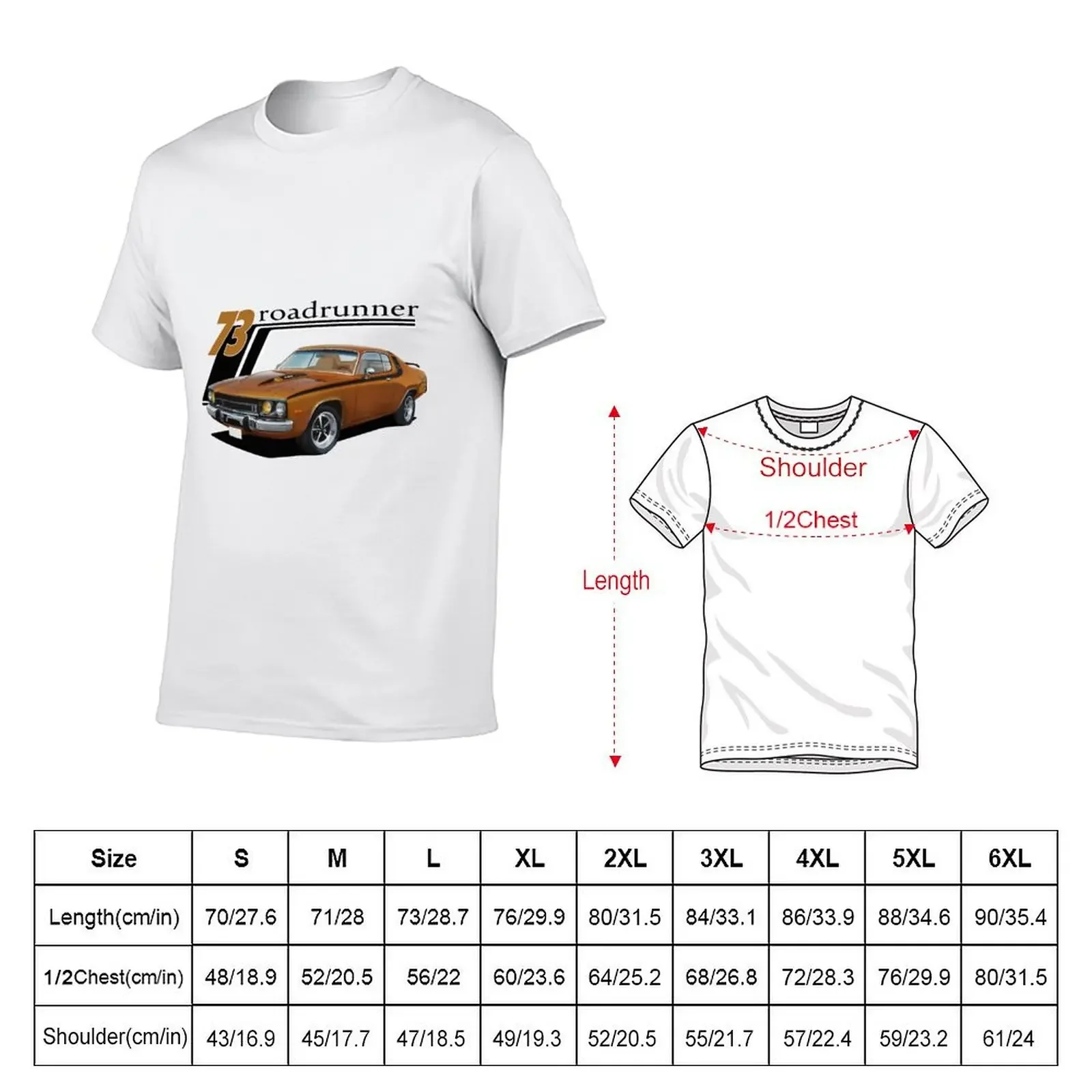 1973 Roadrunner T-Shirt kawaii clothes gifts for boyfriend essential t shirt mens funny t shirts