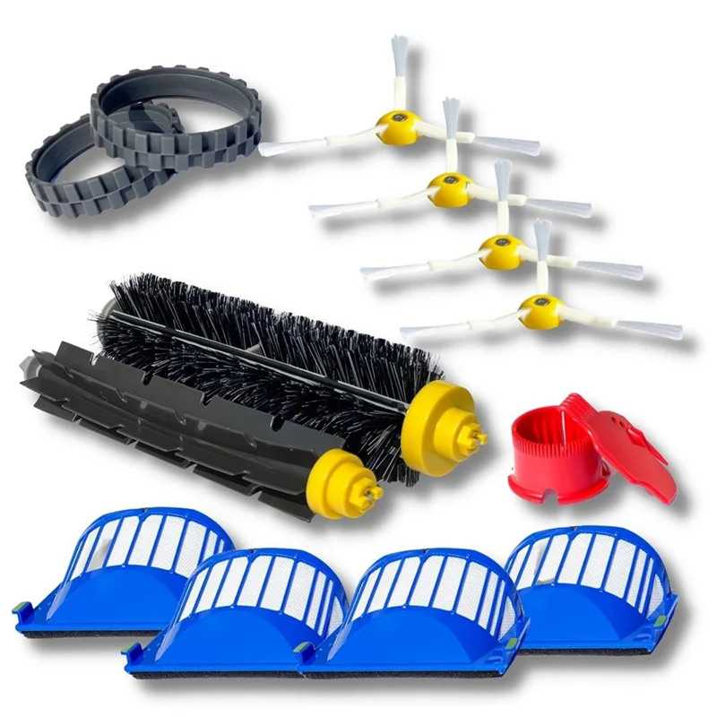 EAS-For Irobot ルンバ全 600 シリーズ 670 671 675 677 690 692 694 650 665 メインサイドブラシフィルター交換部品