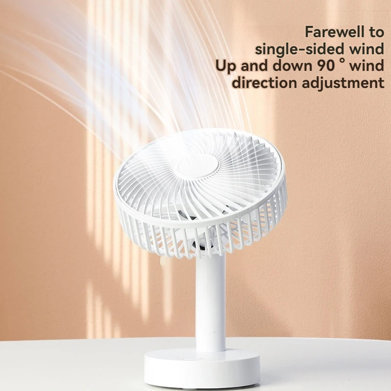 Summer New USB Charging Small Fan Office Desktop Dormitory Desktop Electric Fan Portable Handheld