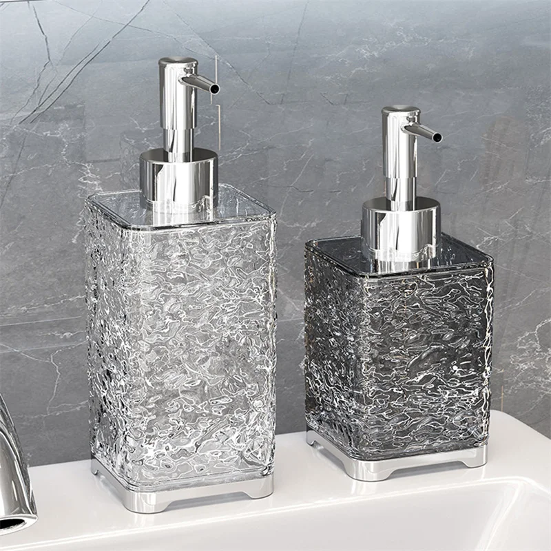 Soap Dispenser Bottles Refillable Press Hands Dishes Liquid Dispenser Kitchen Bathroom Countertop Soap Containers Soap Bottle view 2