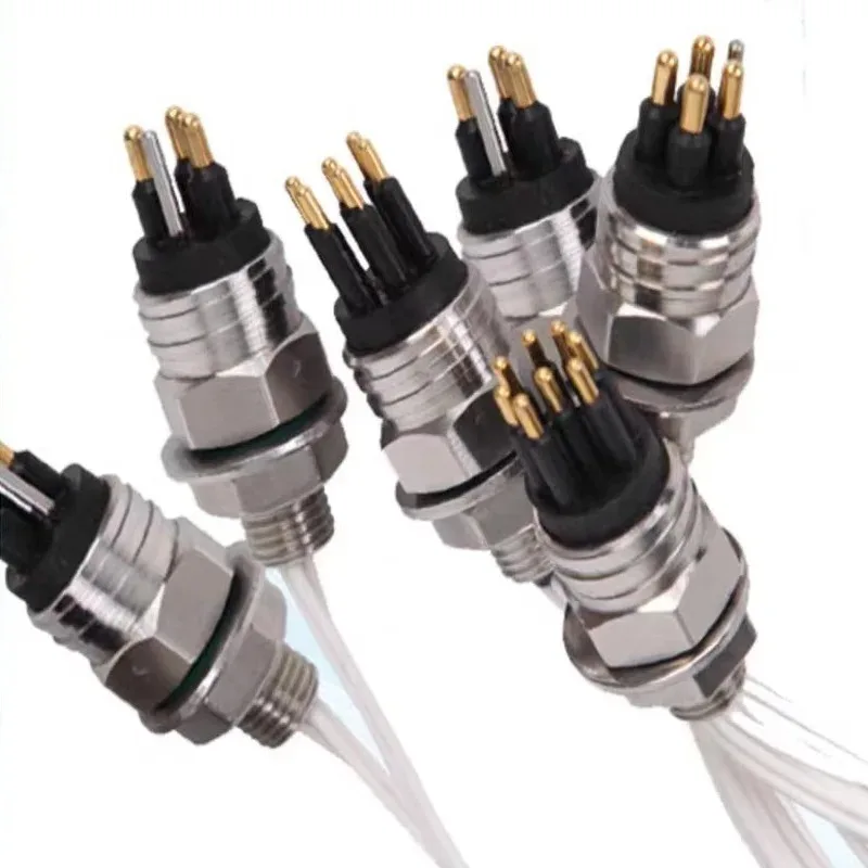 ROV IP69 MCBH8M MCIL  Underwater Connector 7000 Meters Depth Deep Sea Marine Waterproof 2 3 4 6 8 Pin Male Cable Female