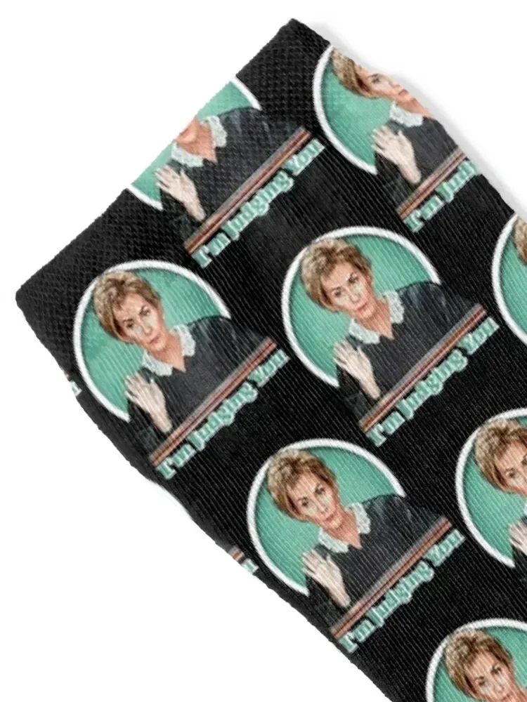 Judge Judy Socks new year Sports Women's Socks Men's