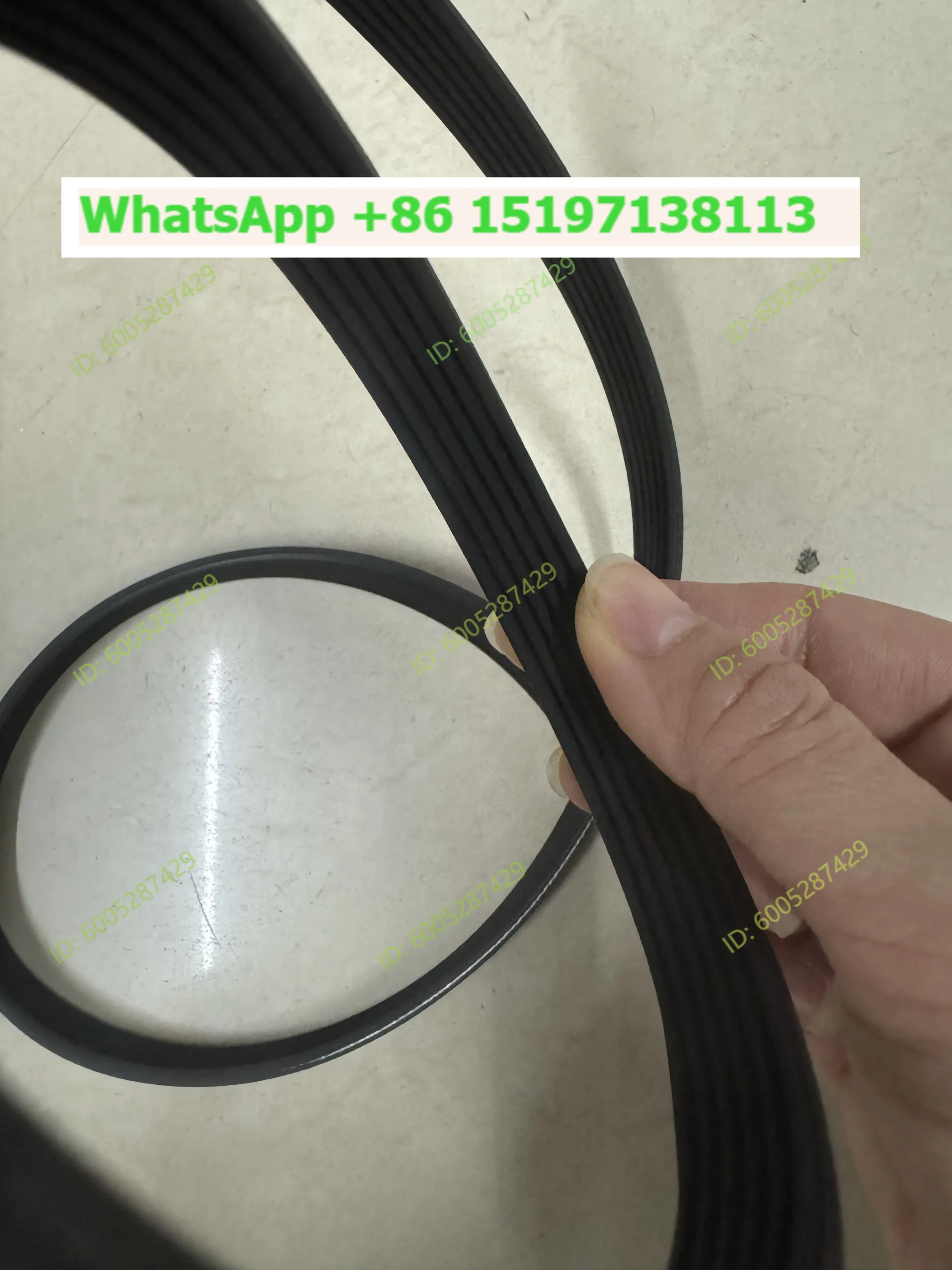SH-B6500E elliptical machine belt VEGA PJ1397 550J 6-peak treadmill drive belt