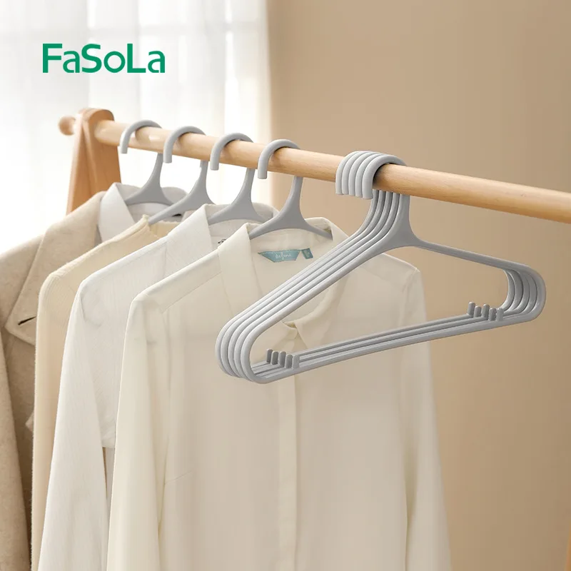 10 PCS Household Traceless Clothes Drying Rack Cabinet Clothing Plastic Rack Anti-shoulder Corner Clothes Hanger Hook Hanger