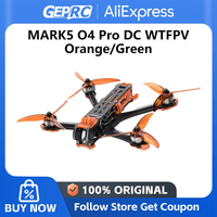 GEPRC MARK5 O4 Pro DC WTFPV Freestyle FPV Drone O4 Air Unit SPEEDX2 2107.5 1960KV Motor RC Bluetooth Quadcopter Freestyle Drone