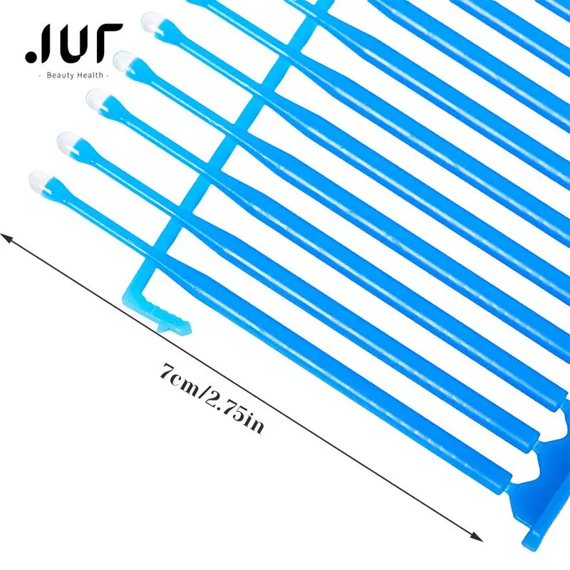 10pcs Dental Adhesive Tip Applicator for Tooth Crown Porcelain Veneer Disposable Health Care Dental Sticks Brush Dental Material