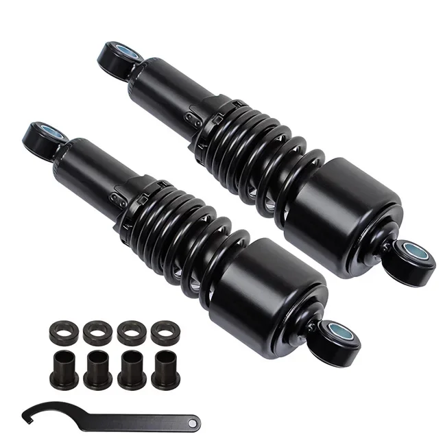 

Motorcycle rear shock absorber modifications are available for Harley Tough Guys