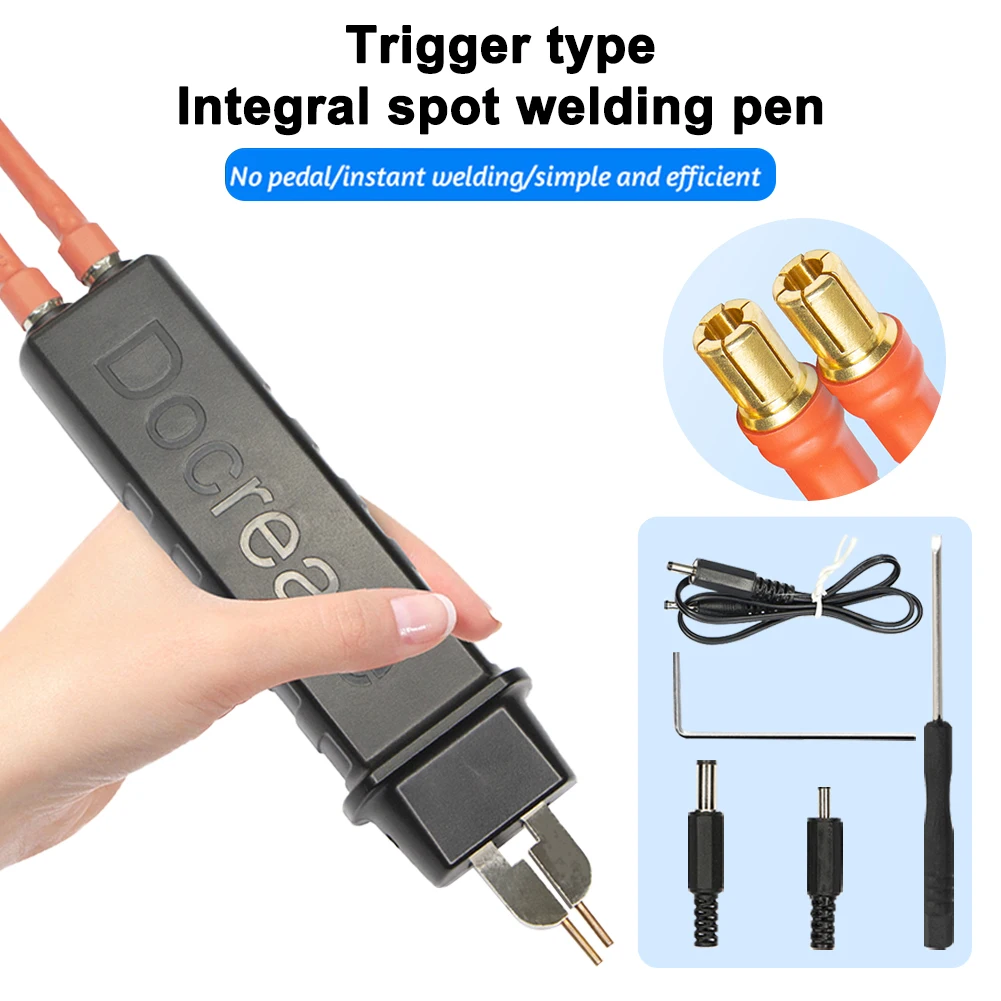 

1500A Spot Welding Pen Integrated Spot Welder Hand-held with Automatic Trigger For 18650 Battery Trigger Weld Mini Spot Weld