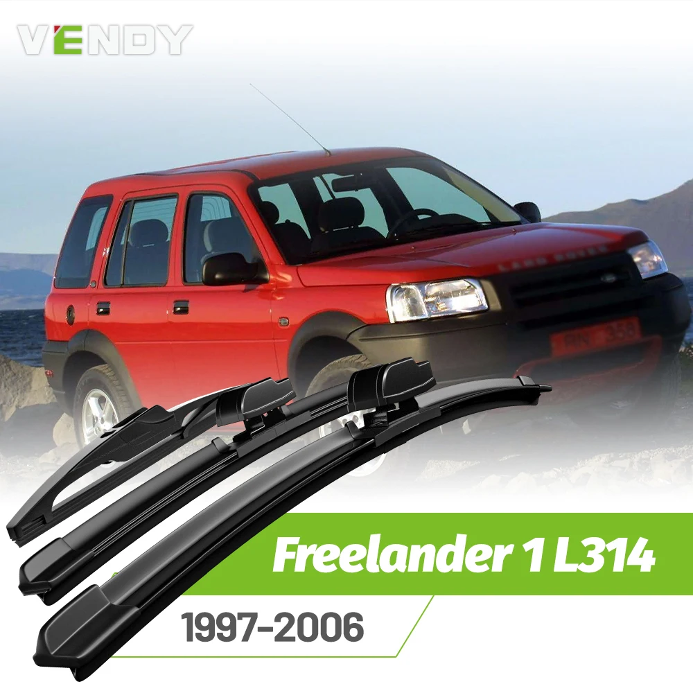 

Front & Rear Wiper Blades Set For Land Rover Freelander 1 L314 1997-2006 Windshield Windscreen Window Rain Brushes 22"+21"+14"