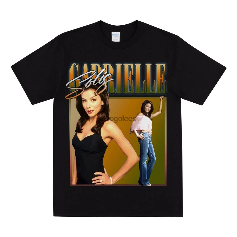 2024 Hot Fashion GABRIELLE SOLIS Homage Tshirt for Desperate Housewives Fans Women's Men's Unisex Print T Shirt TV Comedy Series