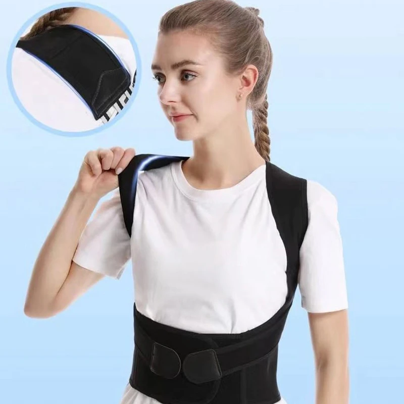 S/M/L/XL Adjustable Back Posture Corrector Belt Women Men Prevent Slouching Relieve Pain Posture Corrector