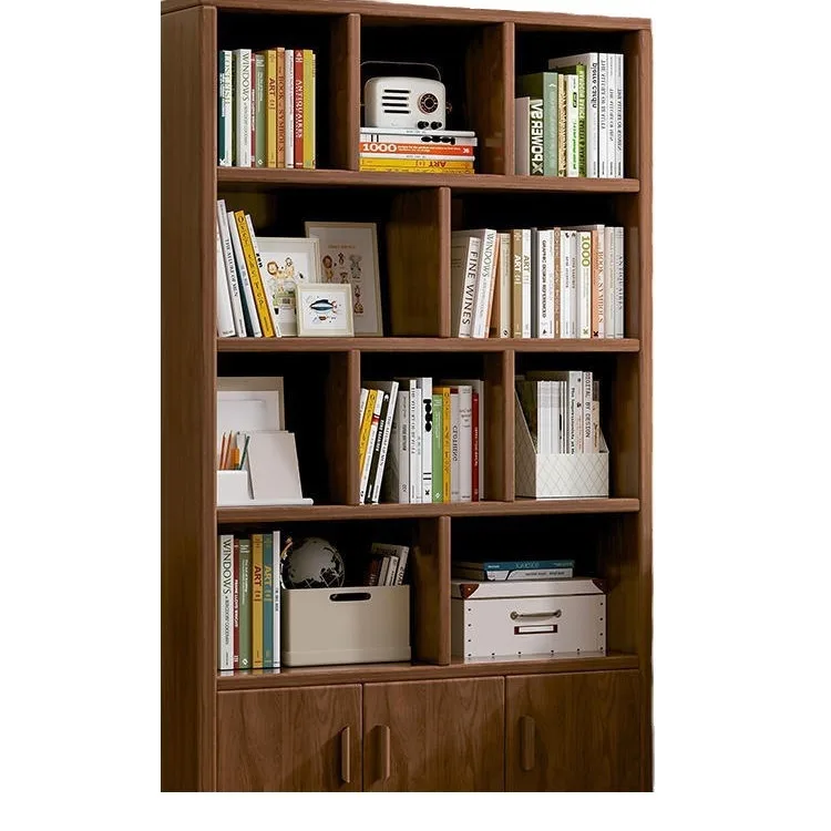 

Bookshelf Shelf Floor-to-ceiling simple bookcase Children's and students' home bedroom Living room Multi-layer storage locker