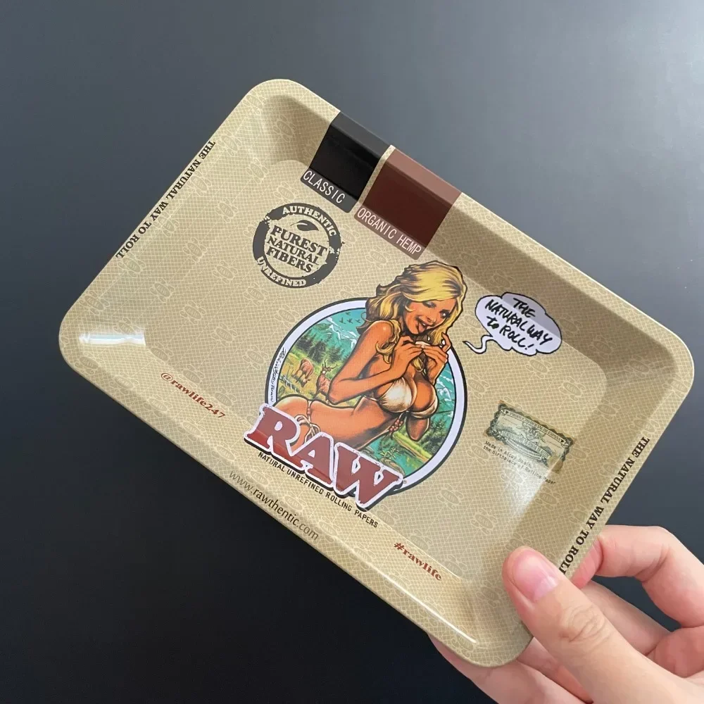Bandeja rodante RAW 18*12,5 cm Accesorios para fumar