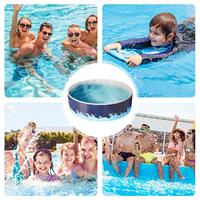 Non-inflatable Folding Swimming Pool Wear-Resistant Nylon Space-Saving Bath Basin Space-Saving Bath Basin Swim Tool