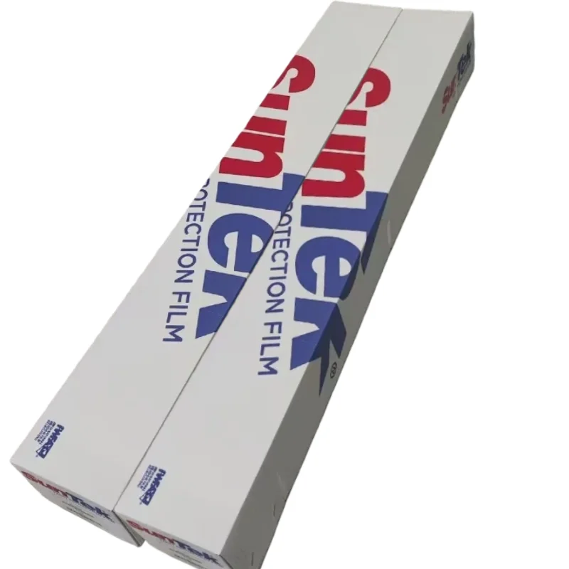 

Suntek Paint Protection Film TPU PPF High Glossy Transparency / Black Self Healing Stone Chip Proof Anti Yellowing Stain